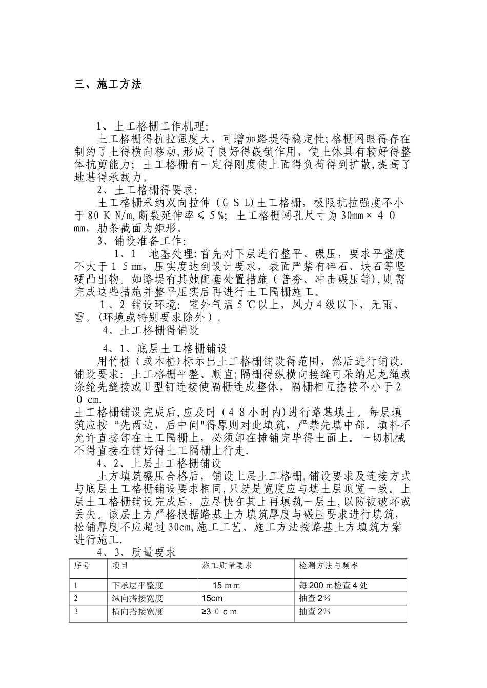 土工格栅施工方法_第1页