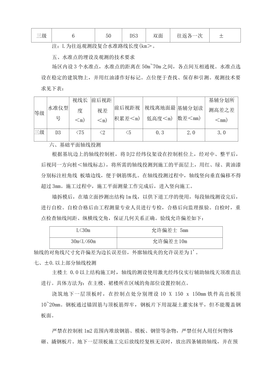 土建工程测量放线施工方案_第2页