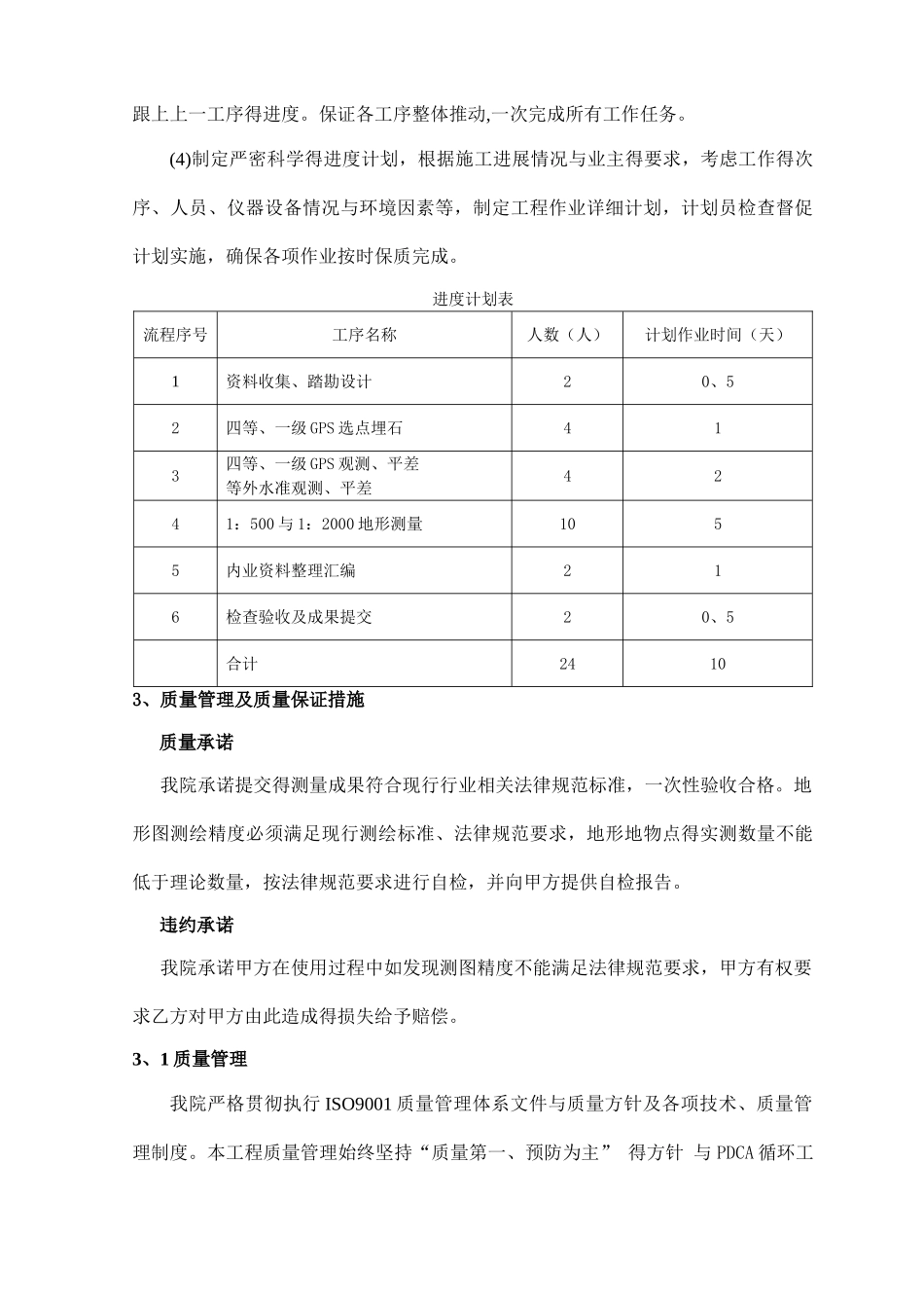 地形图测量技术方案_第2页