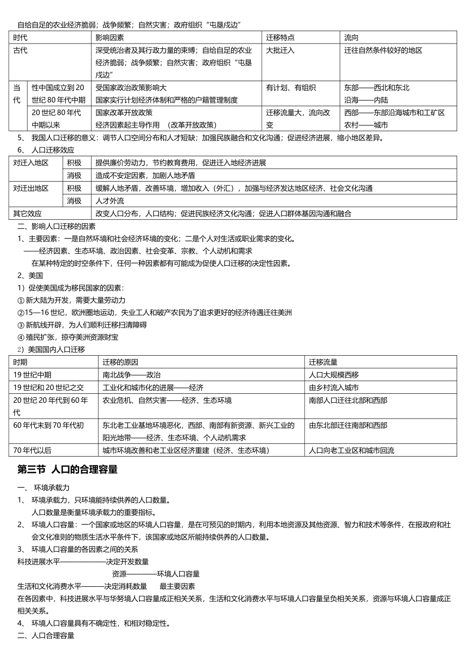 地理必修二知识点复习_第3页