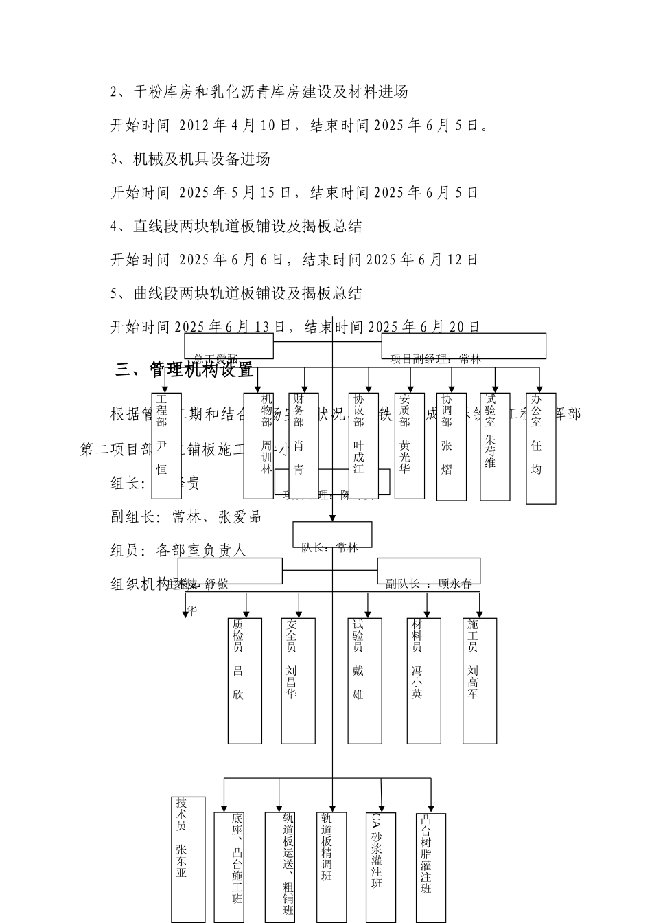 场外揭板试验施工组织_第2页