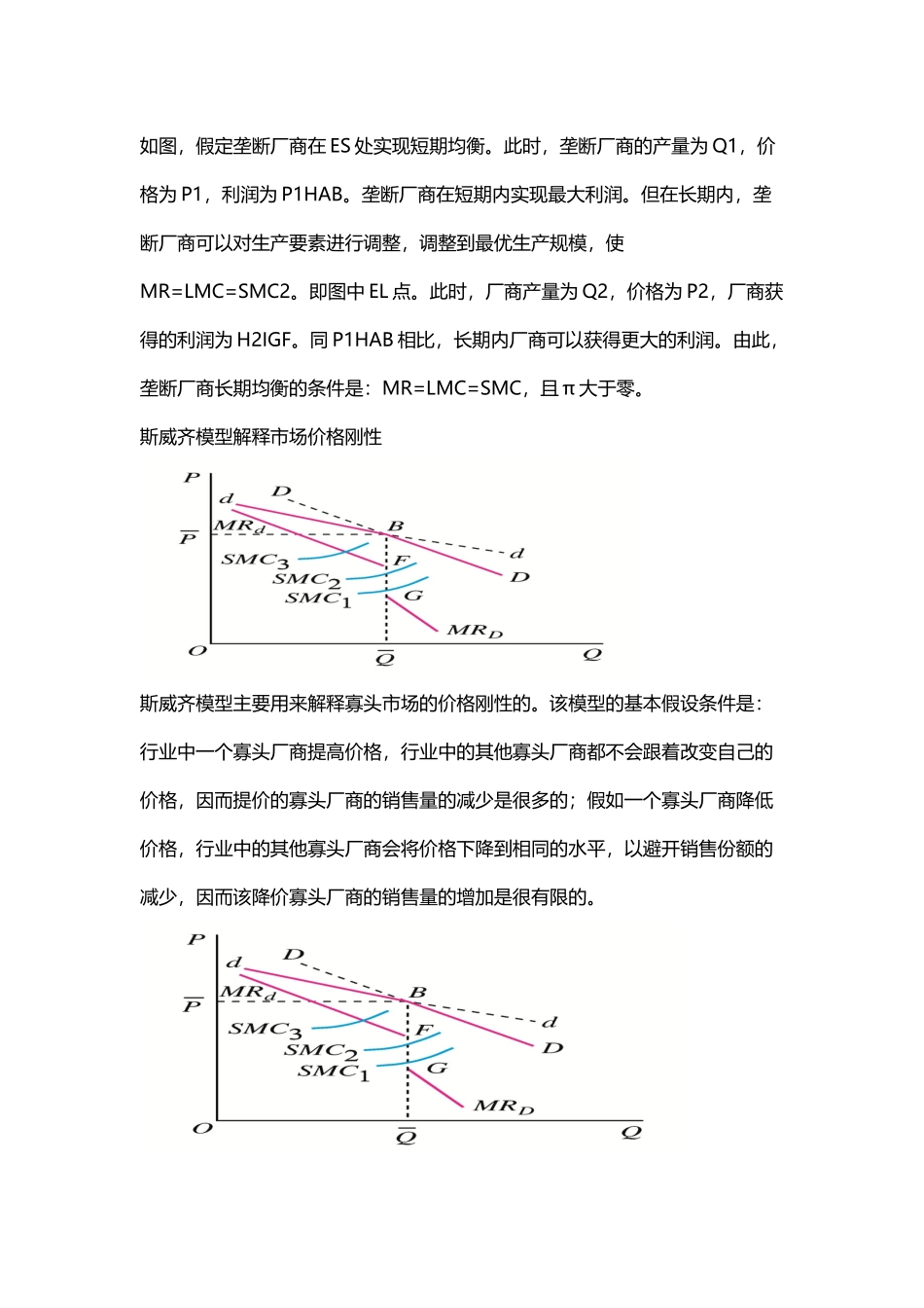 垄断厂商短期和长期均衡的形成和条件_第3页