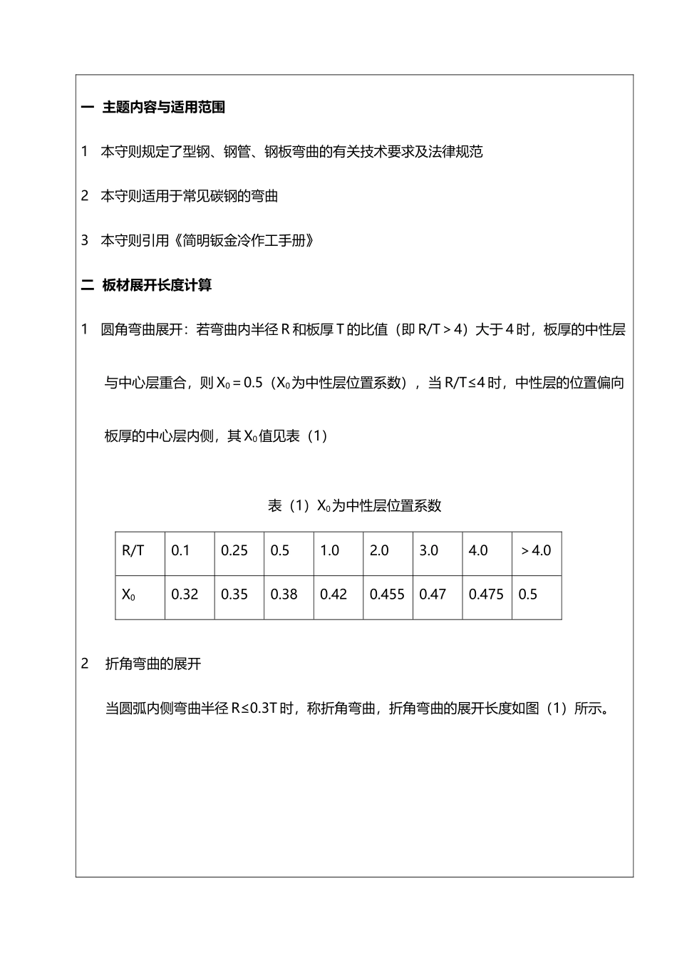 型钢、钢管、钢板弯曲工艺守则_第2页