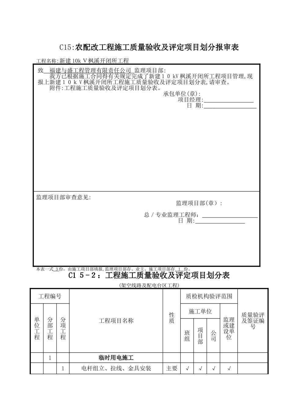 城关花园台区改造工程竣工报告_第1页
