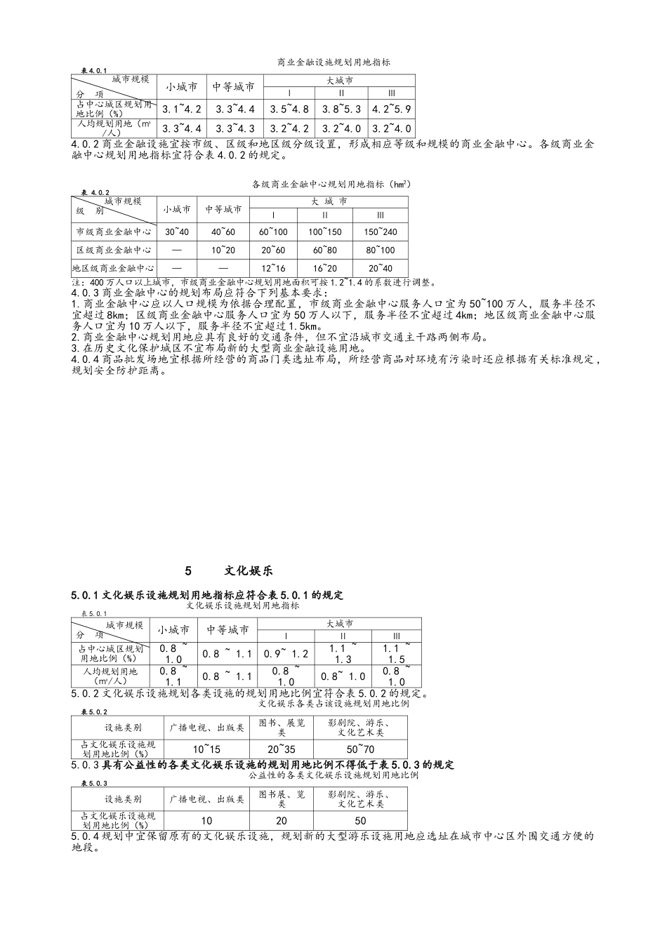 城市公共服务设施规划规范_第3页