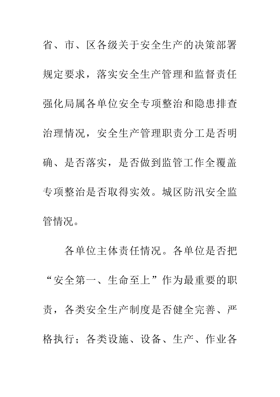 城管局安全生产大检查工作方案_第3页