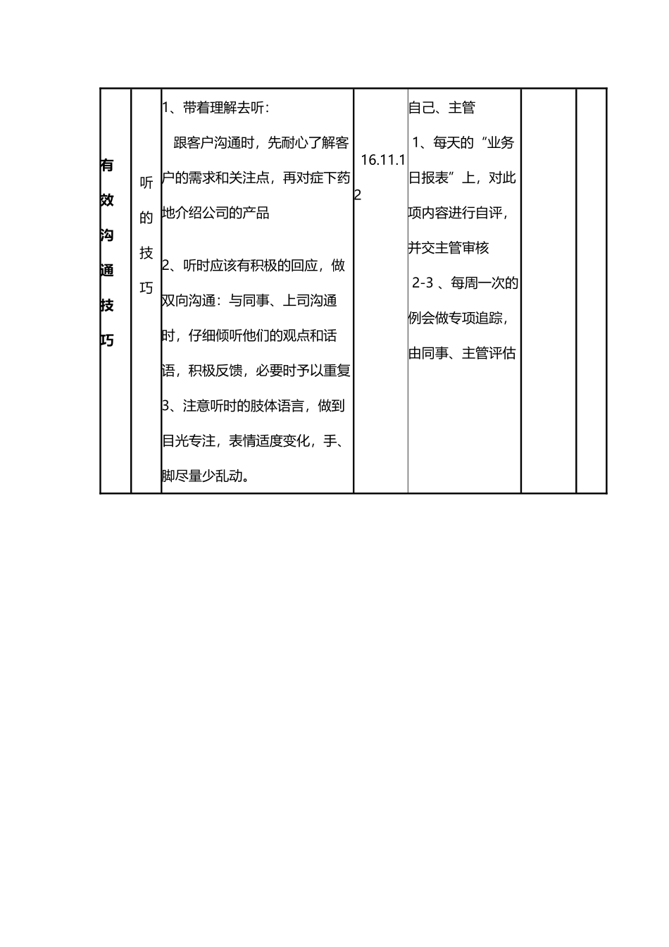 培训效果强化之“531”行动计划表_第3页