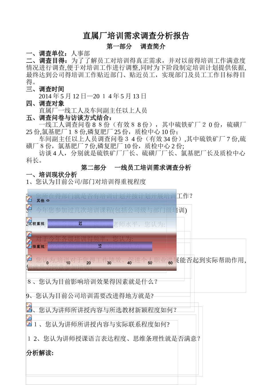 培训需求调查分析报告_第1页