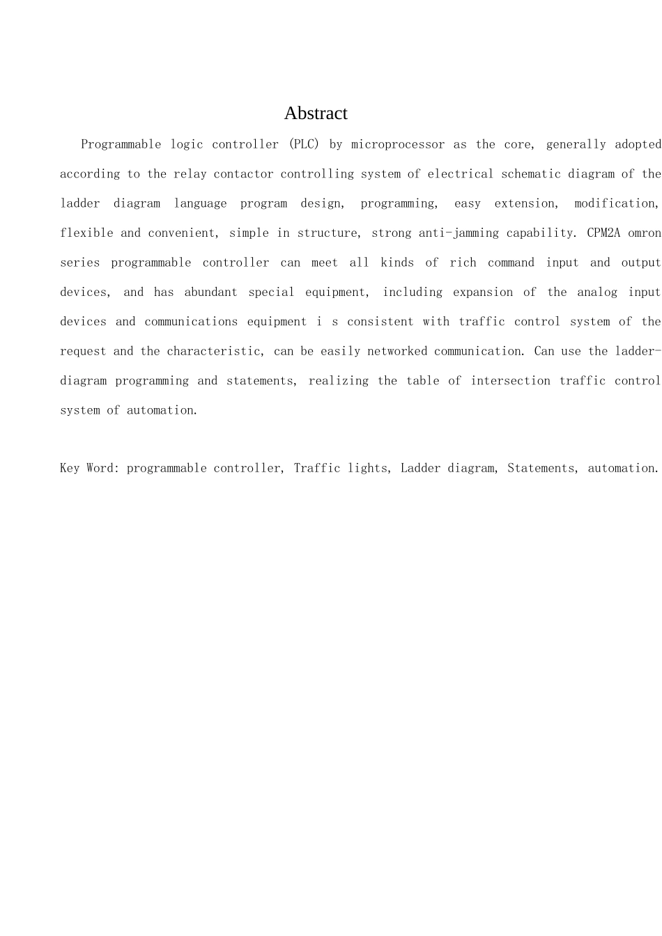 基于PLC的交通灯设计_第2页