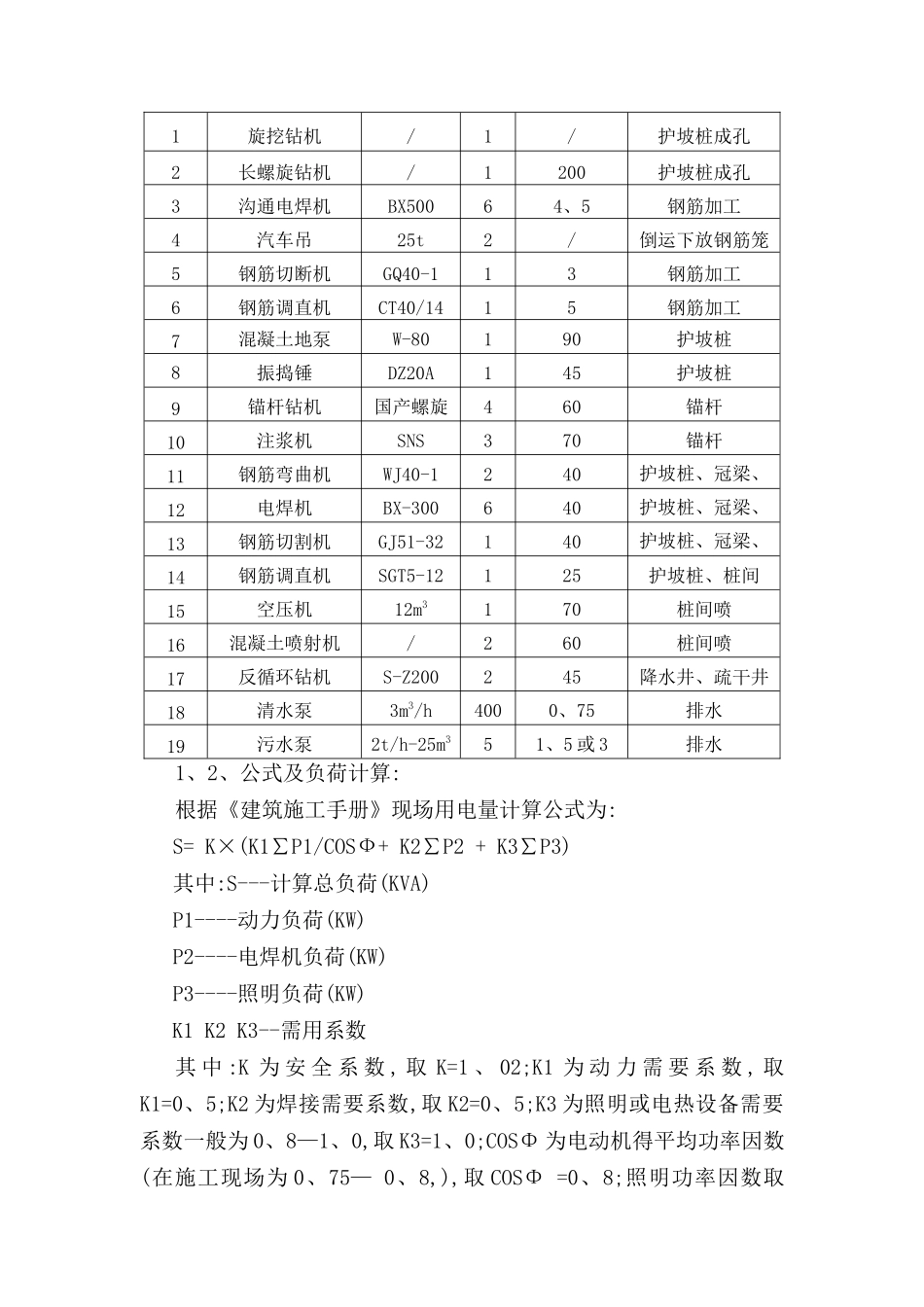 基坑支护临电方案_第3页