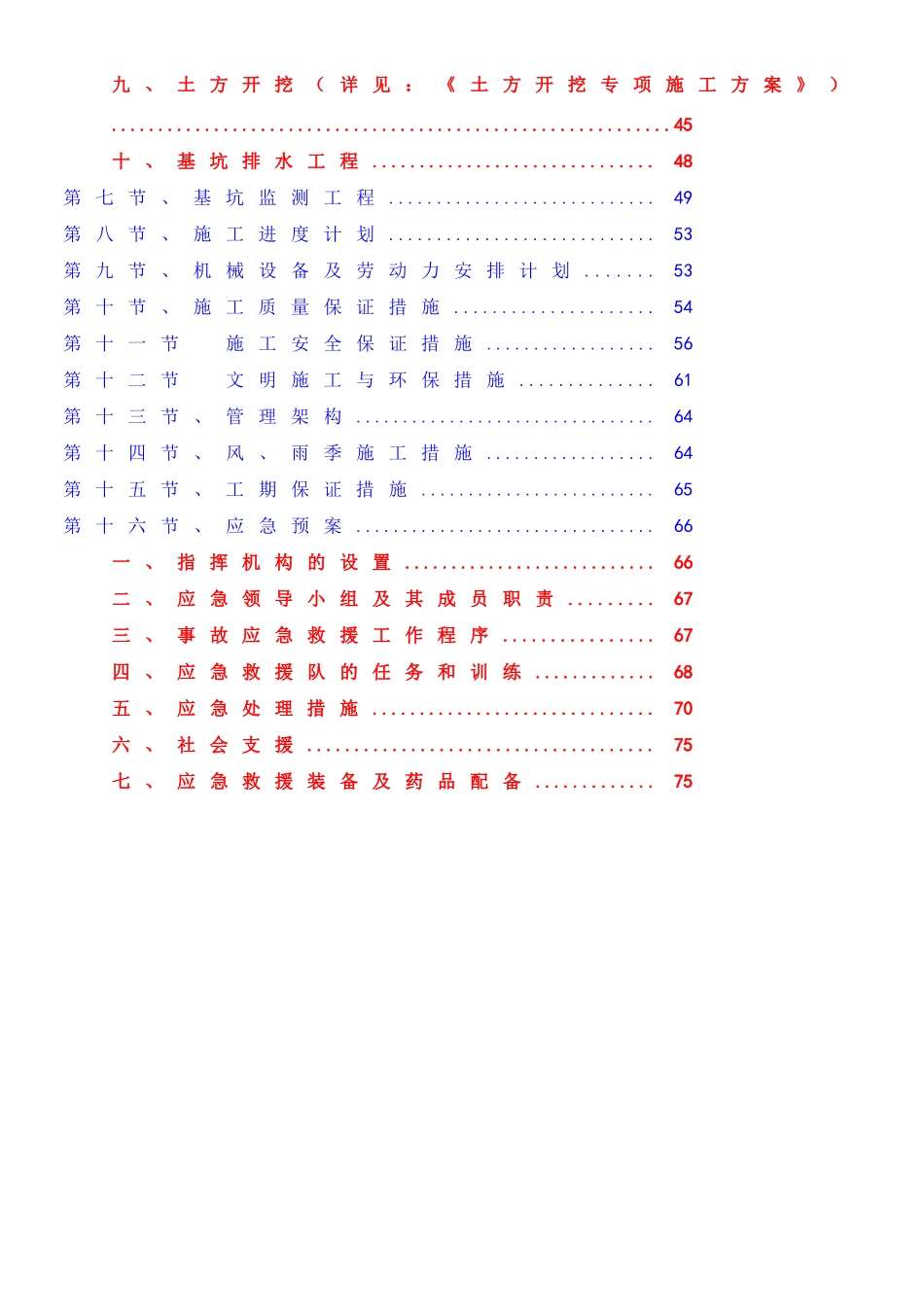 基坑支护工程专项施工方案 _第2页