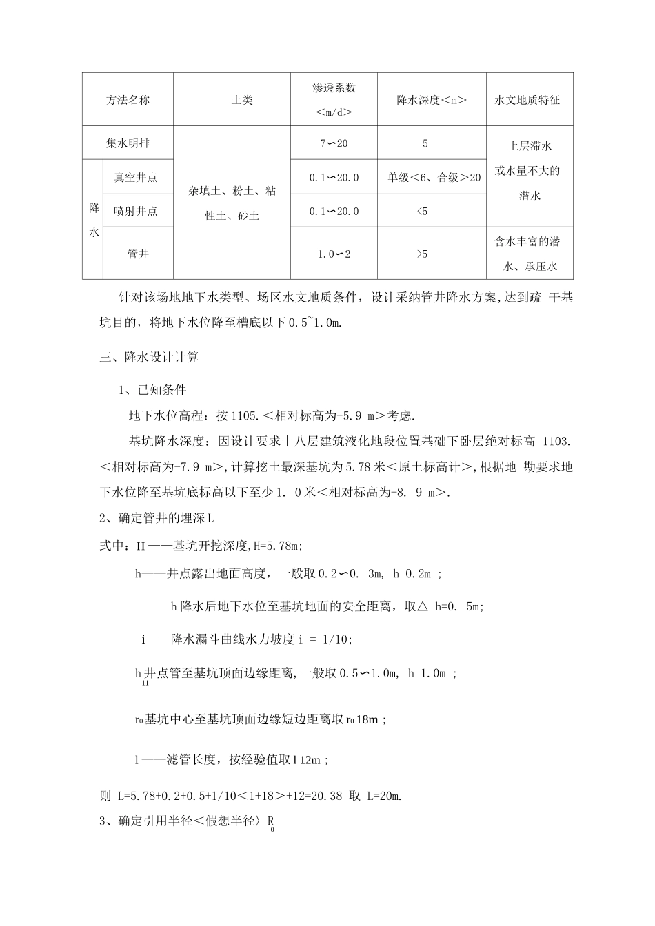 基坑降水专项施工组织方案_第2页