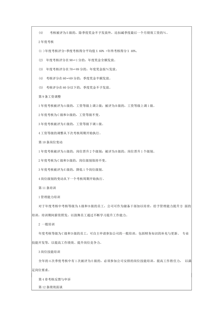 基层人员绩效管理制度_第3页