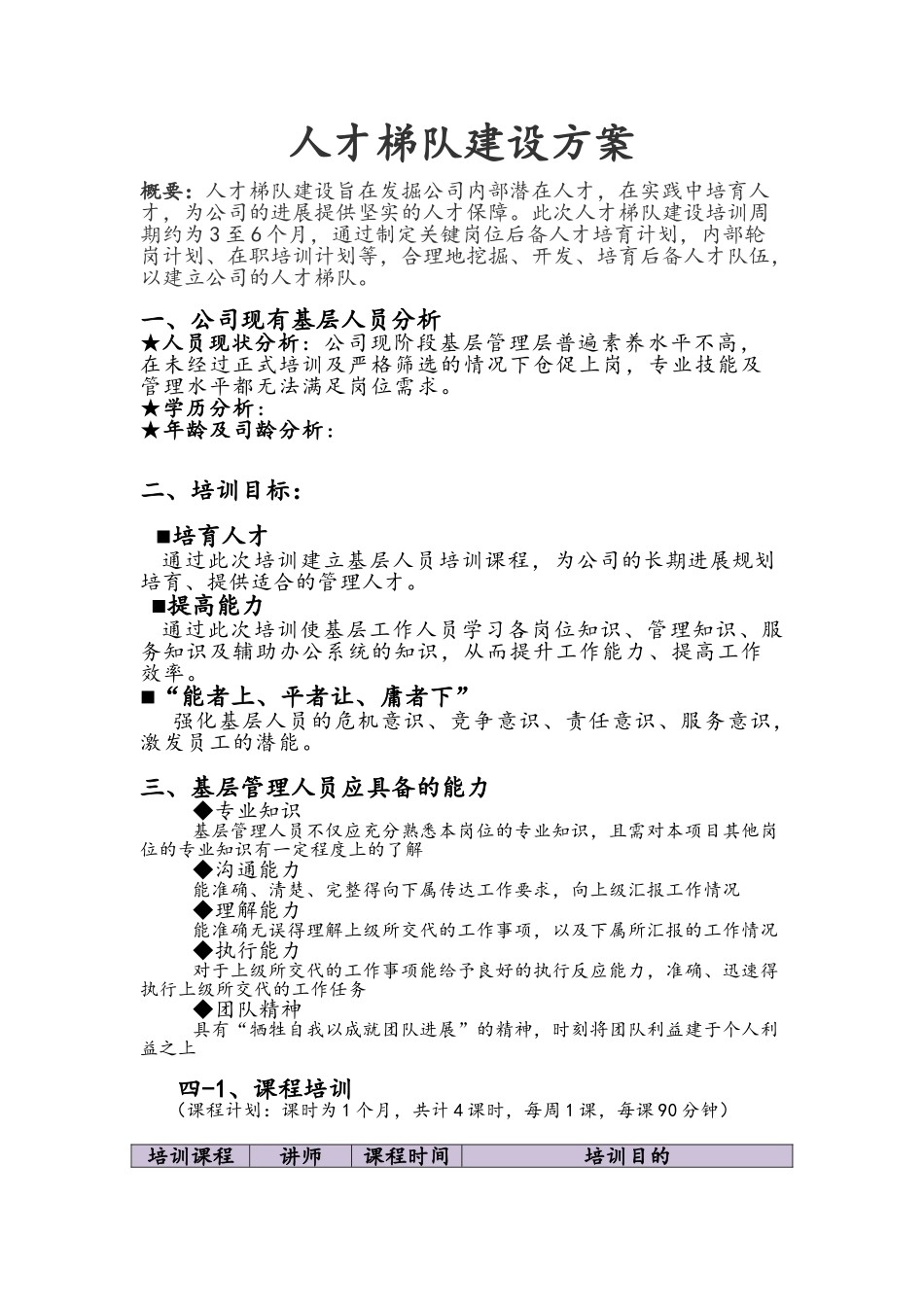 基层培训方案_第1页