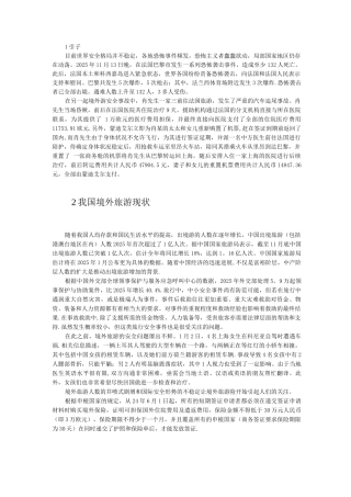 境外旅游保险