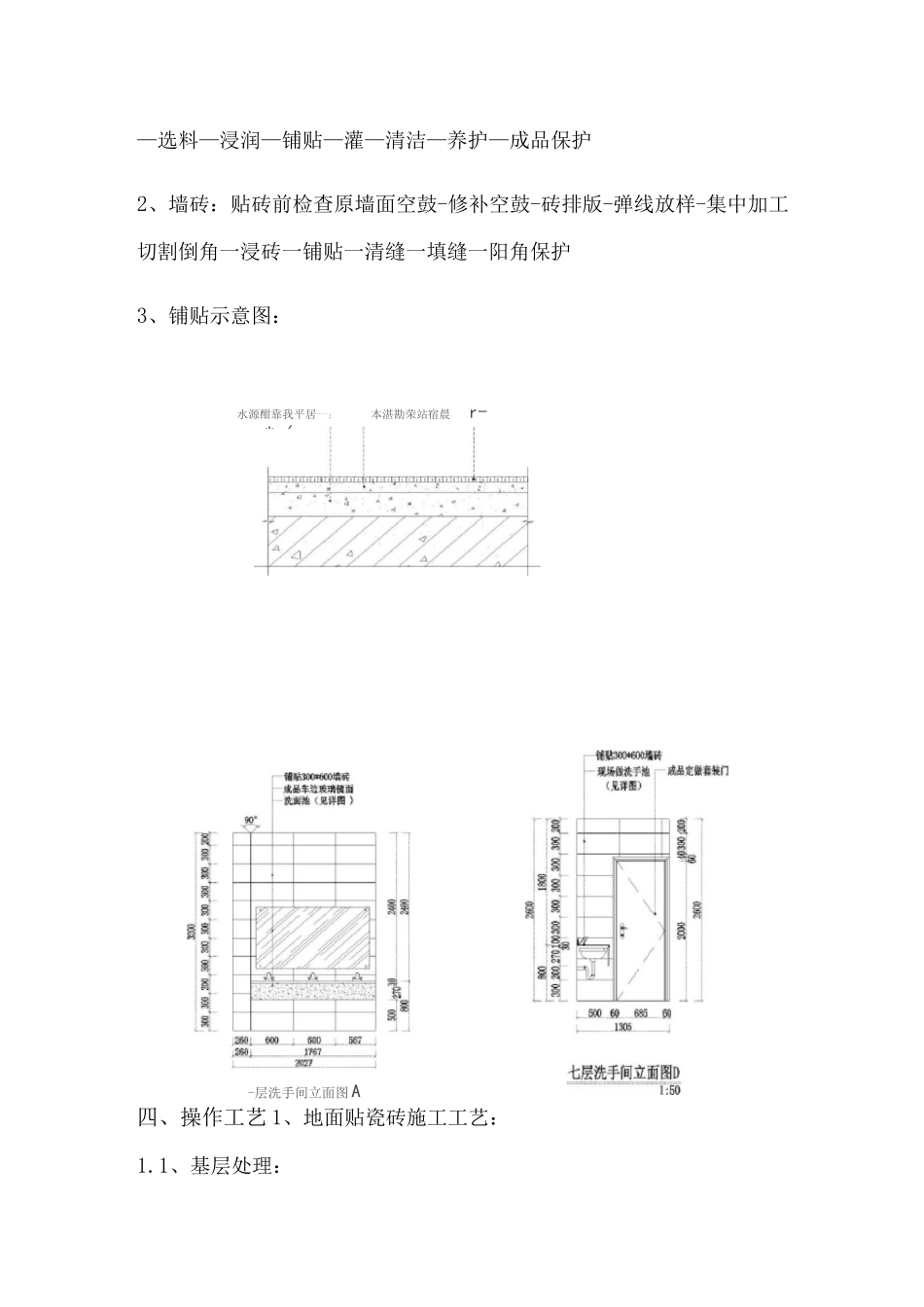墙地砖铺贴施工方案3_第2页