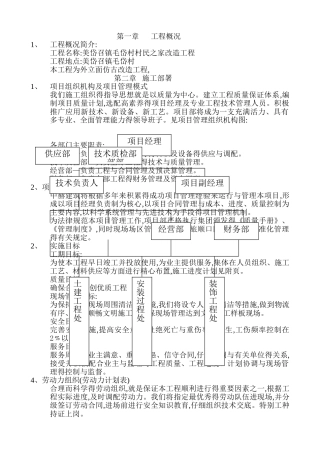 外立面改造施工组织设计方案