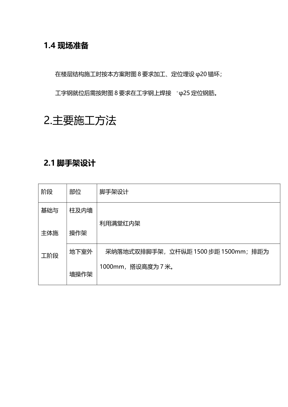 外脚手架技术交底27528_第3页