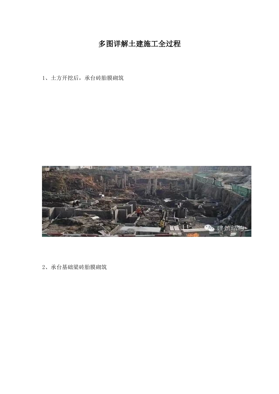 多图详解土建施工全过程及施工控制工序要点_第1页