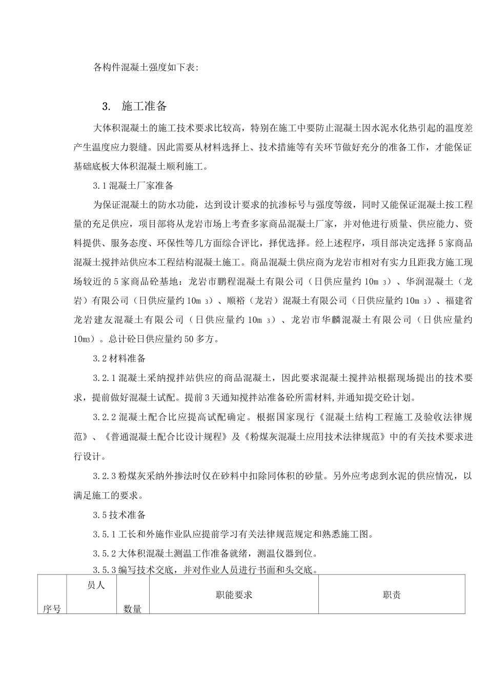 大体积混凝土浇筑施工方案_第2页