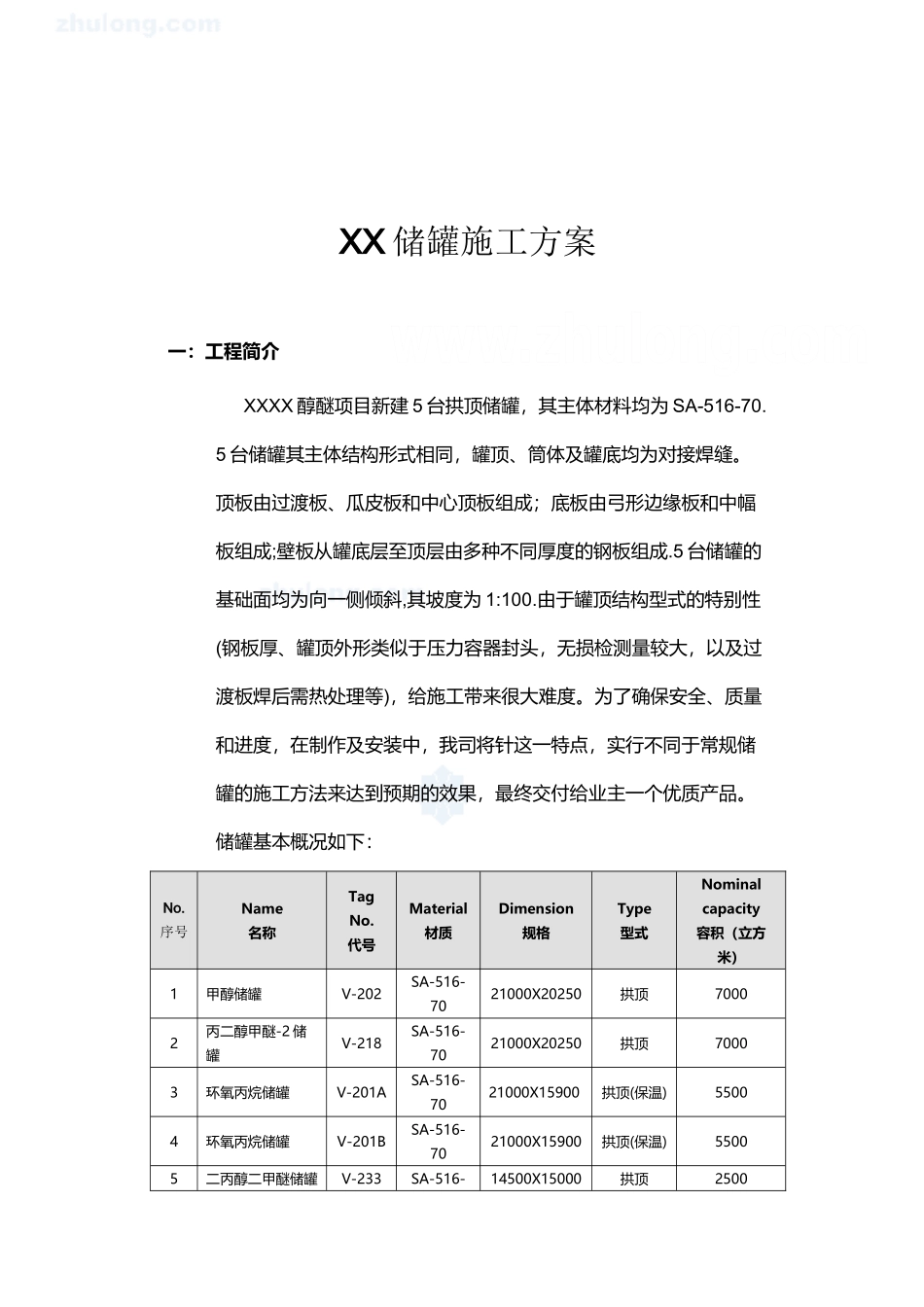 大型低压储罐施工方案-secret_第2页