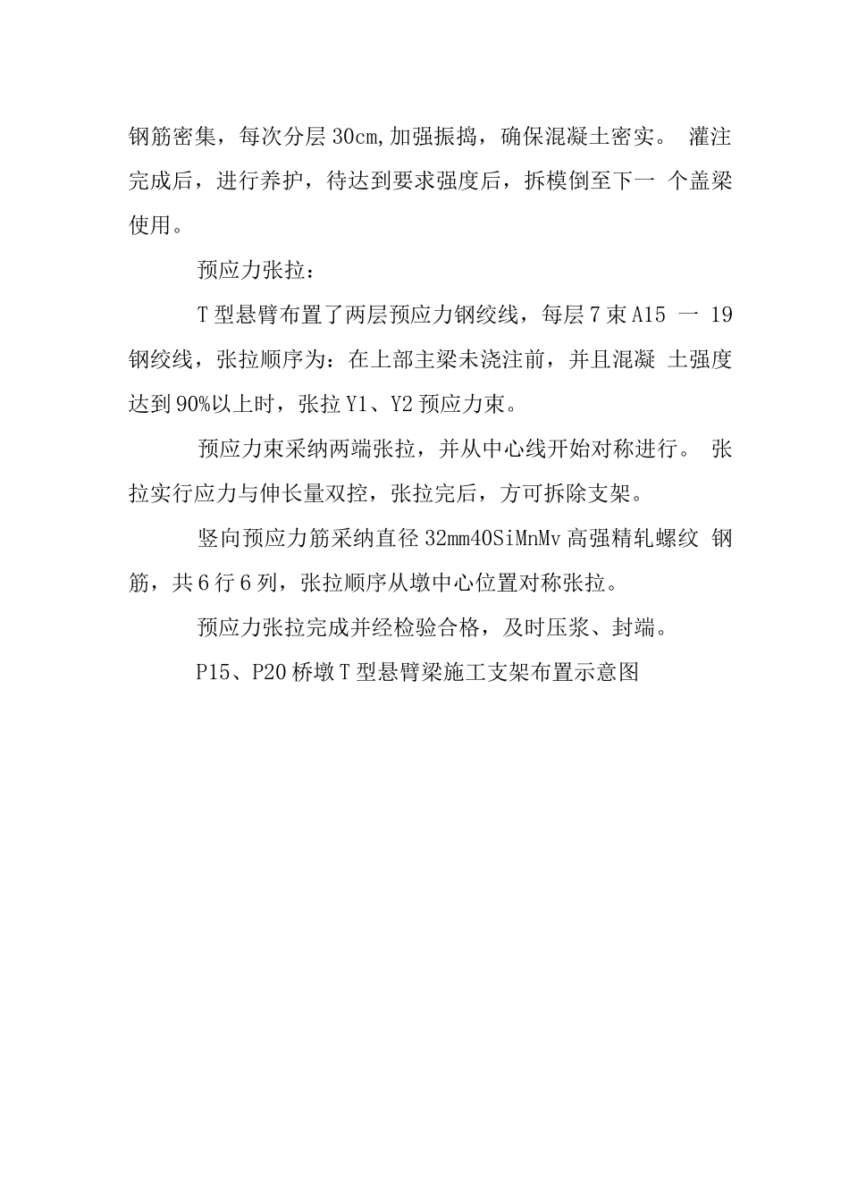 大桥T型悬臂墩帽施工工艺_第2页