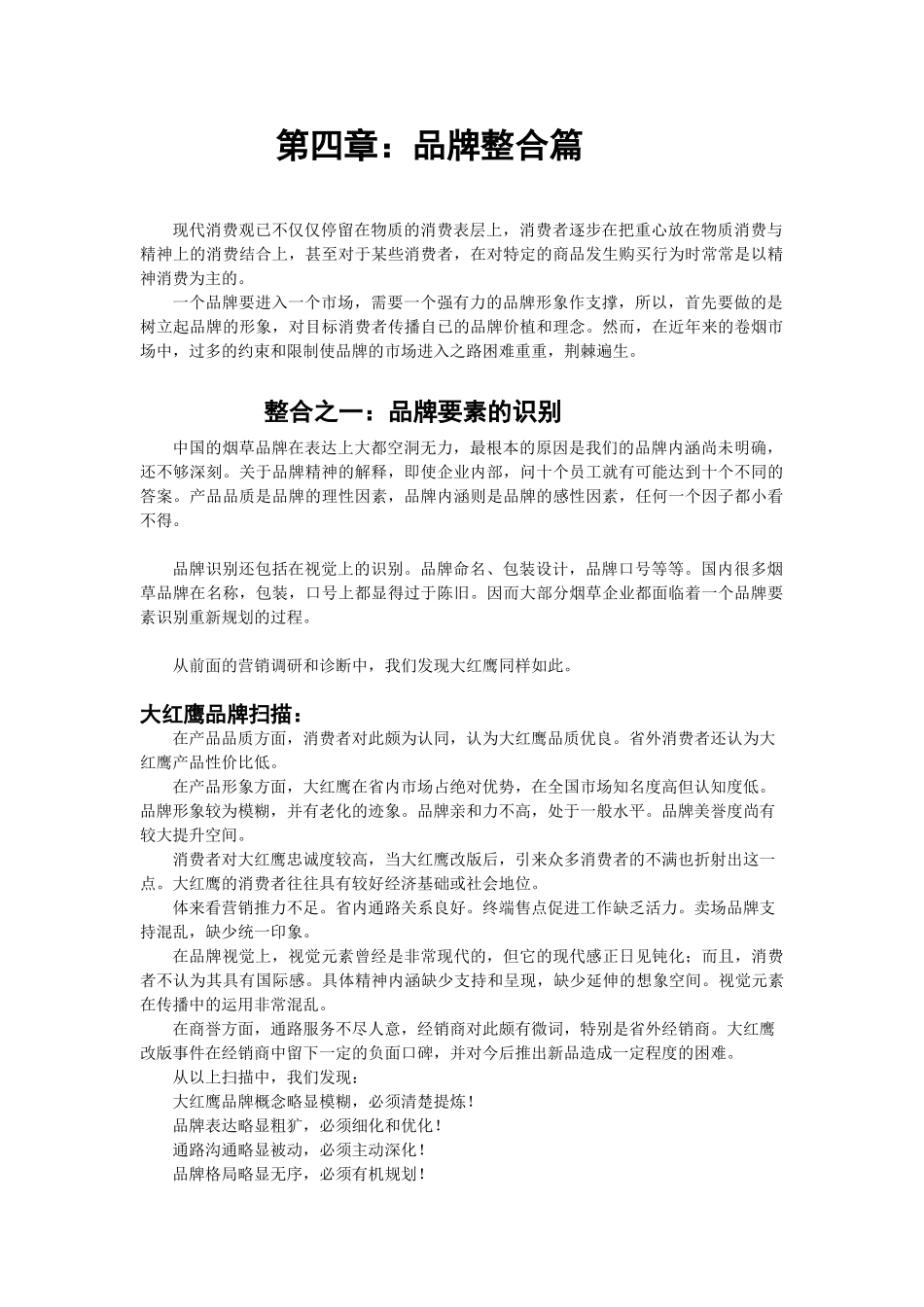 大红鹰品牌营销策划10_第1页