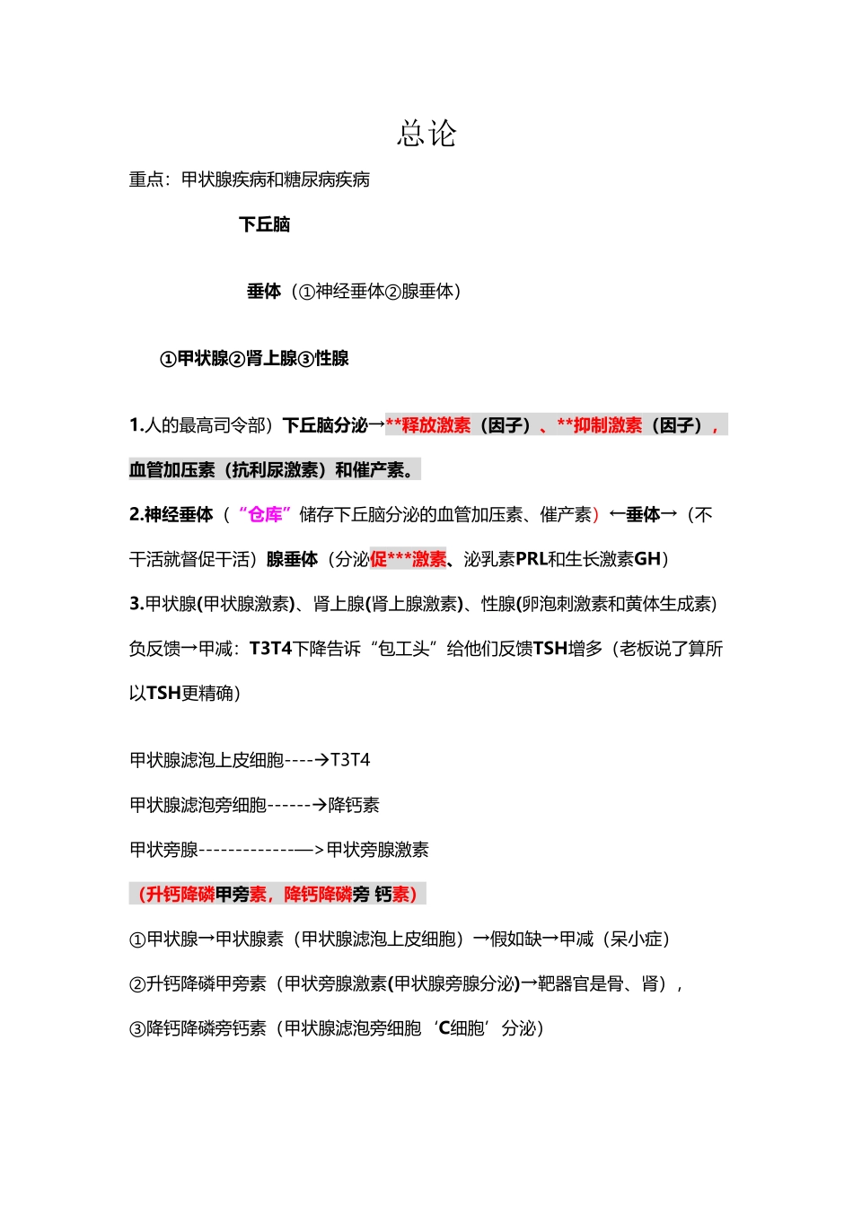 大苗笔记-内分泌_第2页