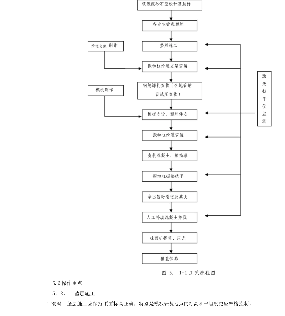 大面积钢筋混凝土地面施工方案_第2页