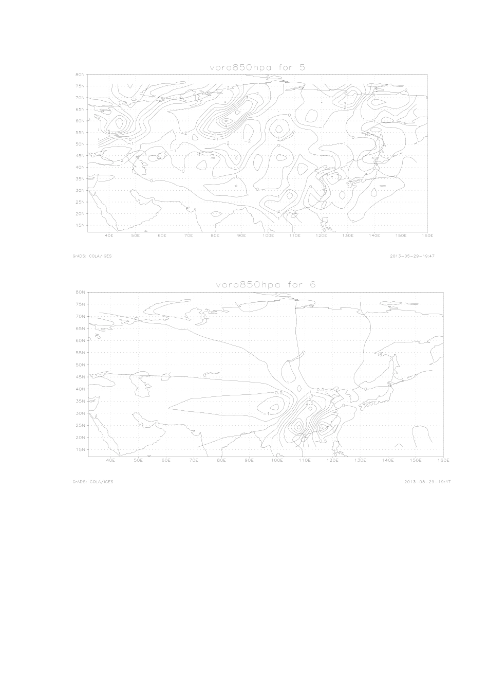 天气学诊断分析实习报告_第2页