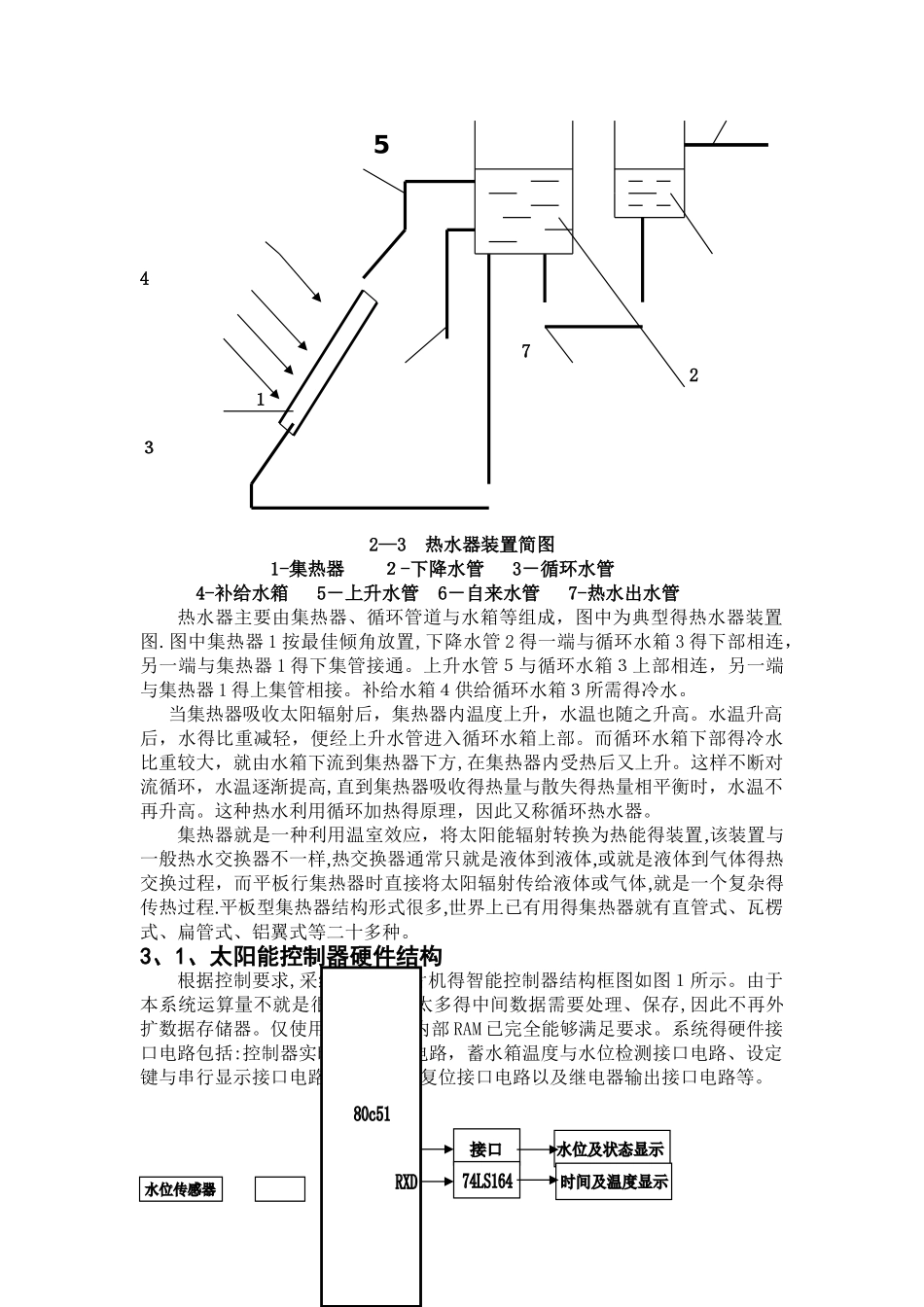 太阳能热水器的组成及工作原理_第3页