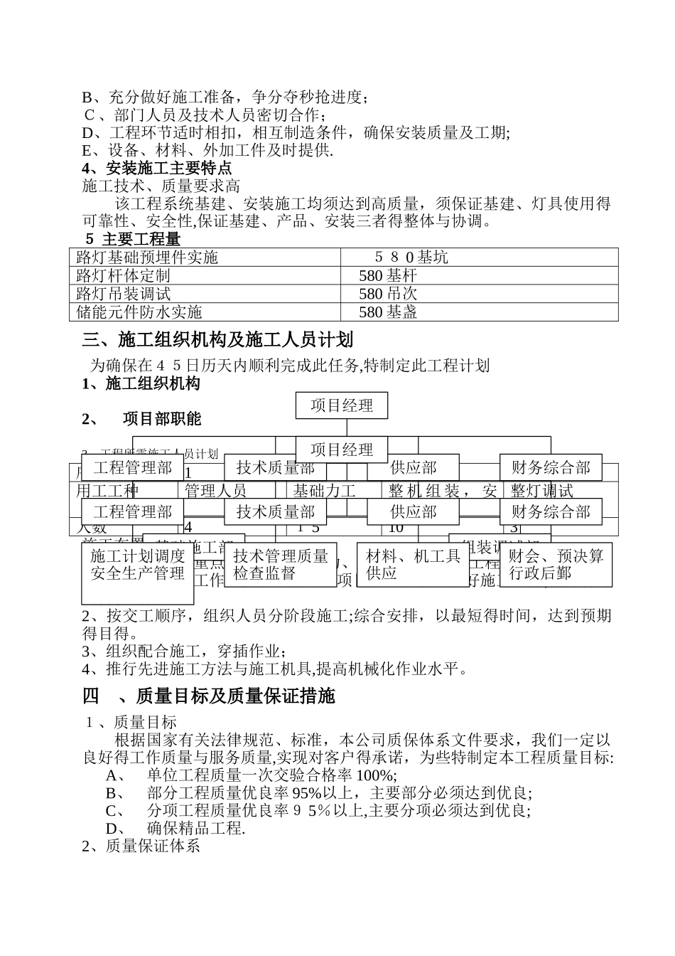 太阳能路灯施工方案_第3页