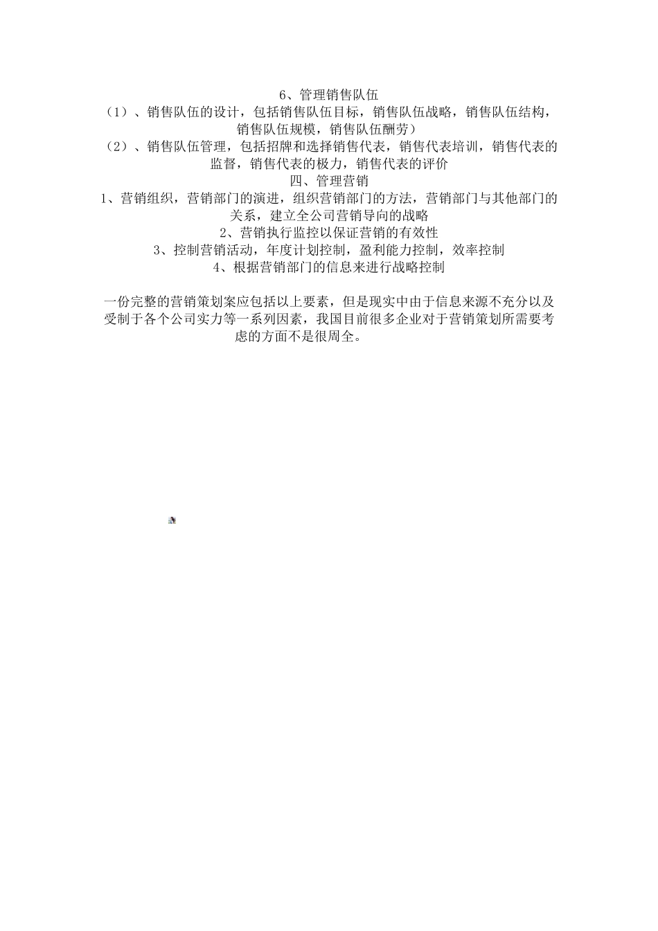 如何写营销策划方案_第3页