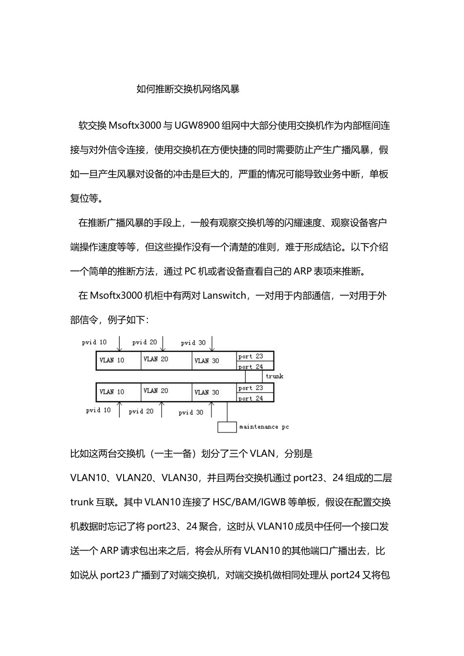 如何判断交换机网络风暴_第2页