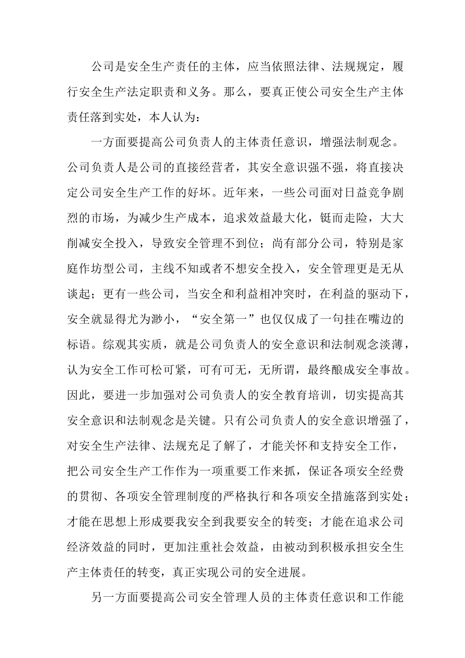 如何落实企业安全生产主体责任的措施_第2页