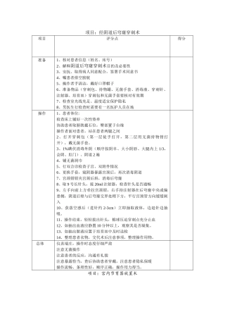 妇产科技能培训