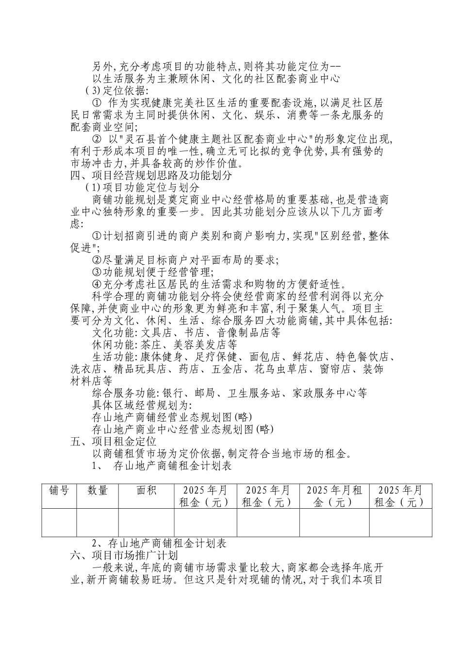 存山地产商铺推广策划方案_第2页