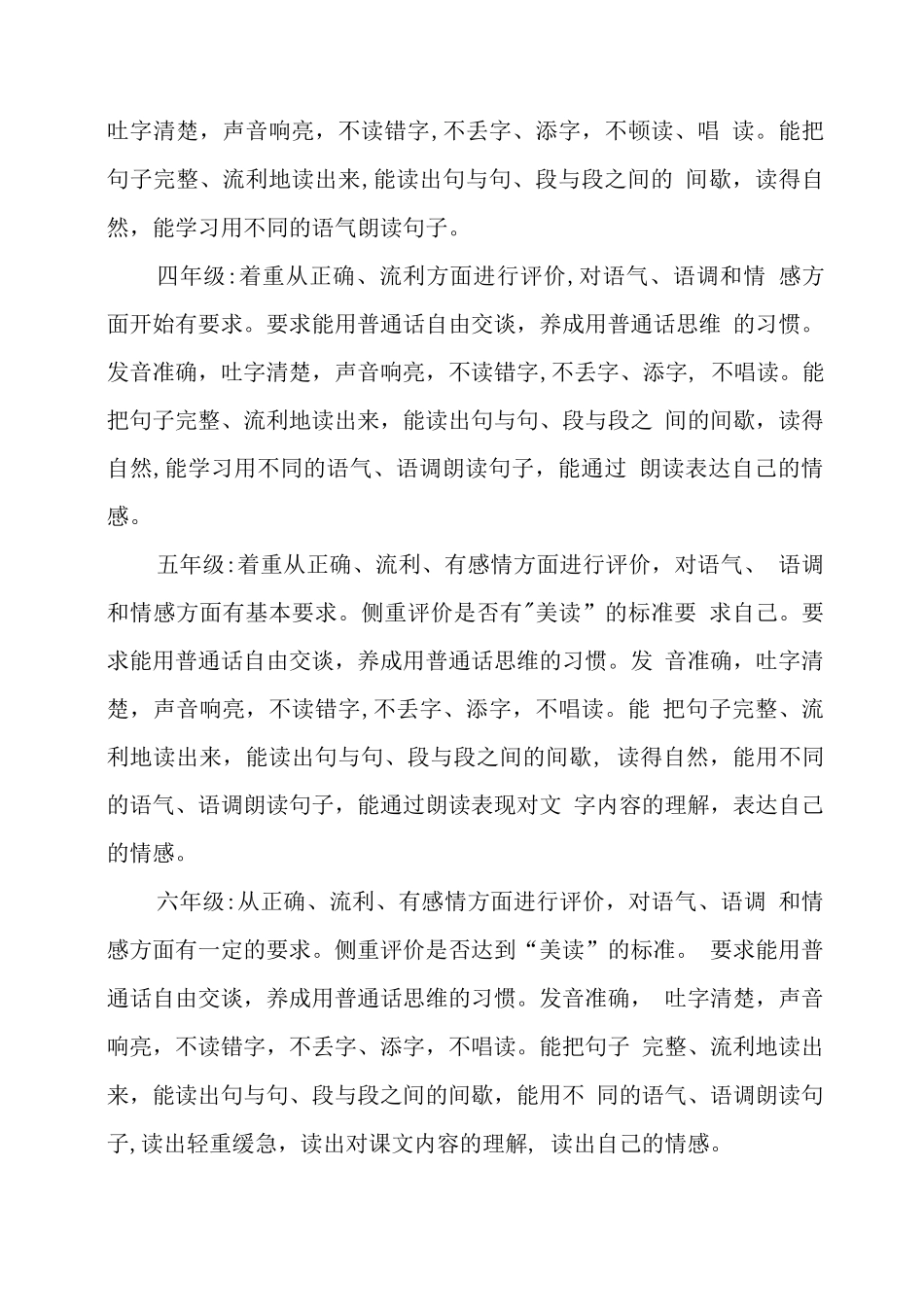 学校学生语言文字规范化培养目标_第3页