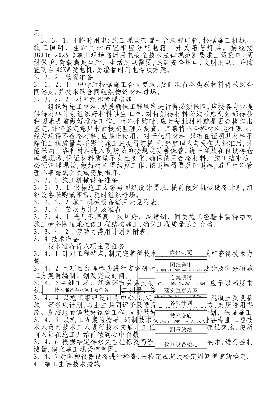 学校操场改造项目施工组织设计_第3页