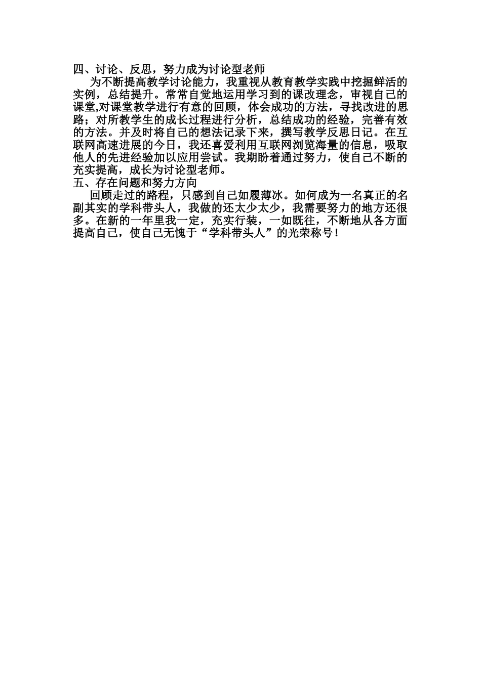 学科带头人工作总结_第2页