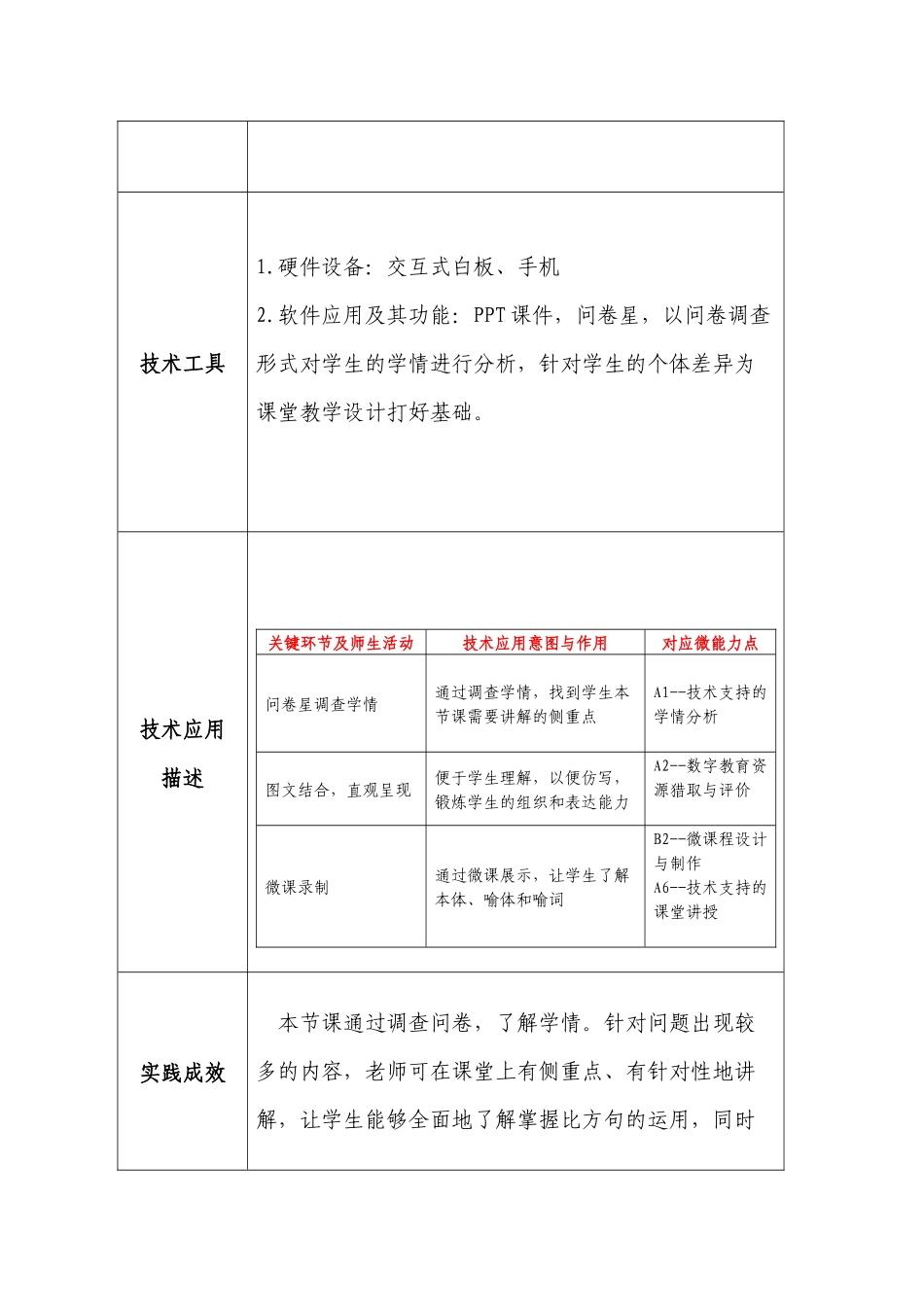 学科案例信息化教学创新典型案例信息表_第3页