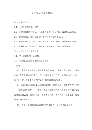 安全保证体系及措施3