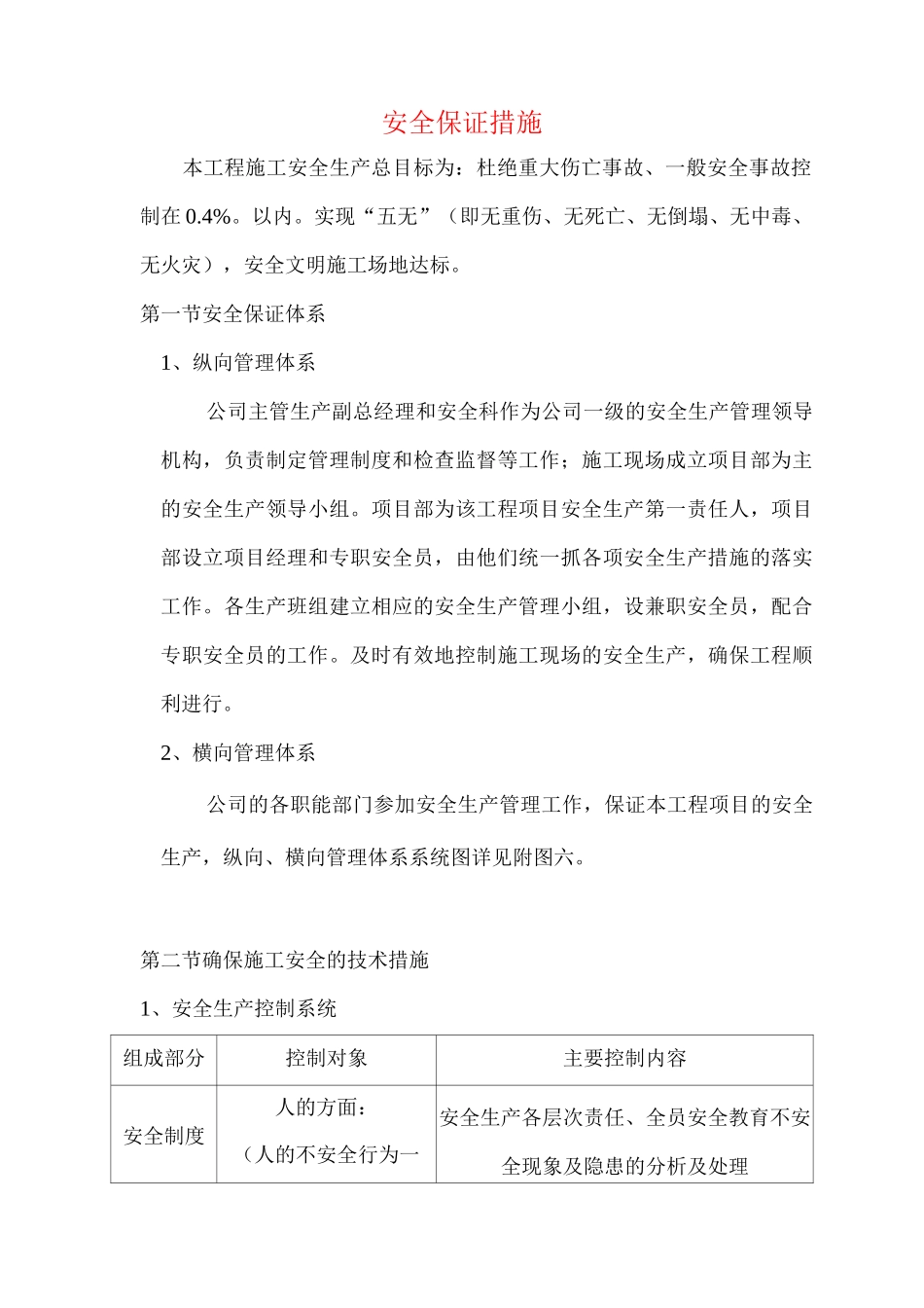 安全保证措施3_第1页