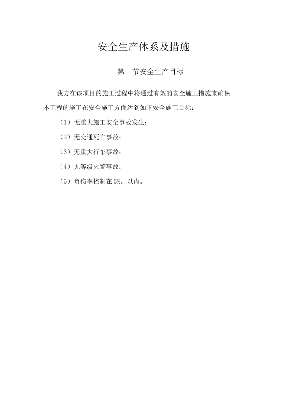 安全生产体系及措施_第1页