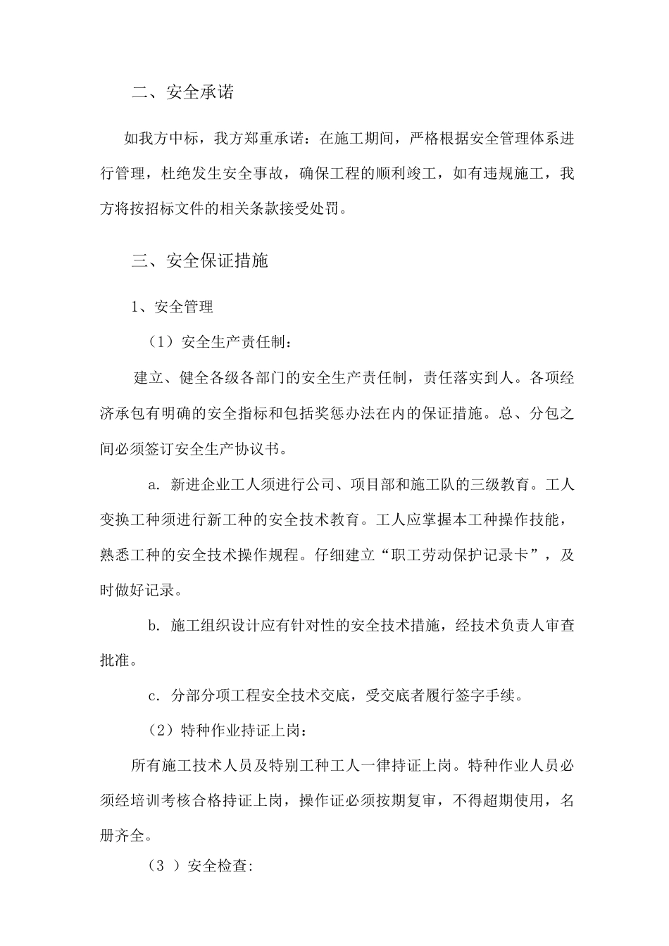 安全生产体系及措施_第3页