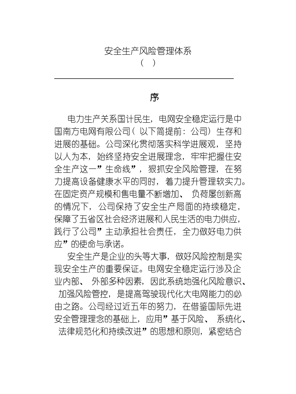 安全生产风险管理体系修编版模板_第2页