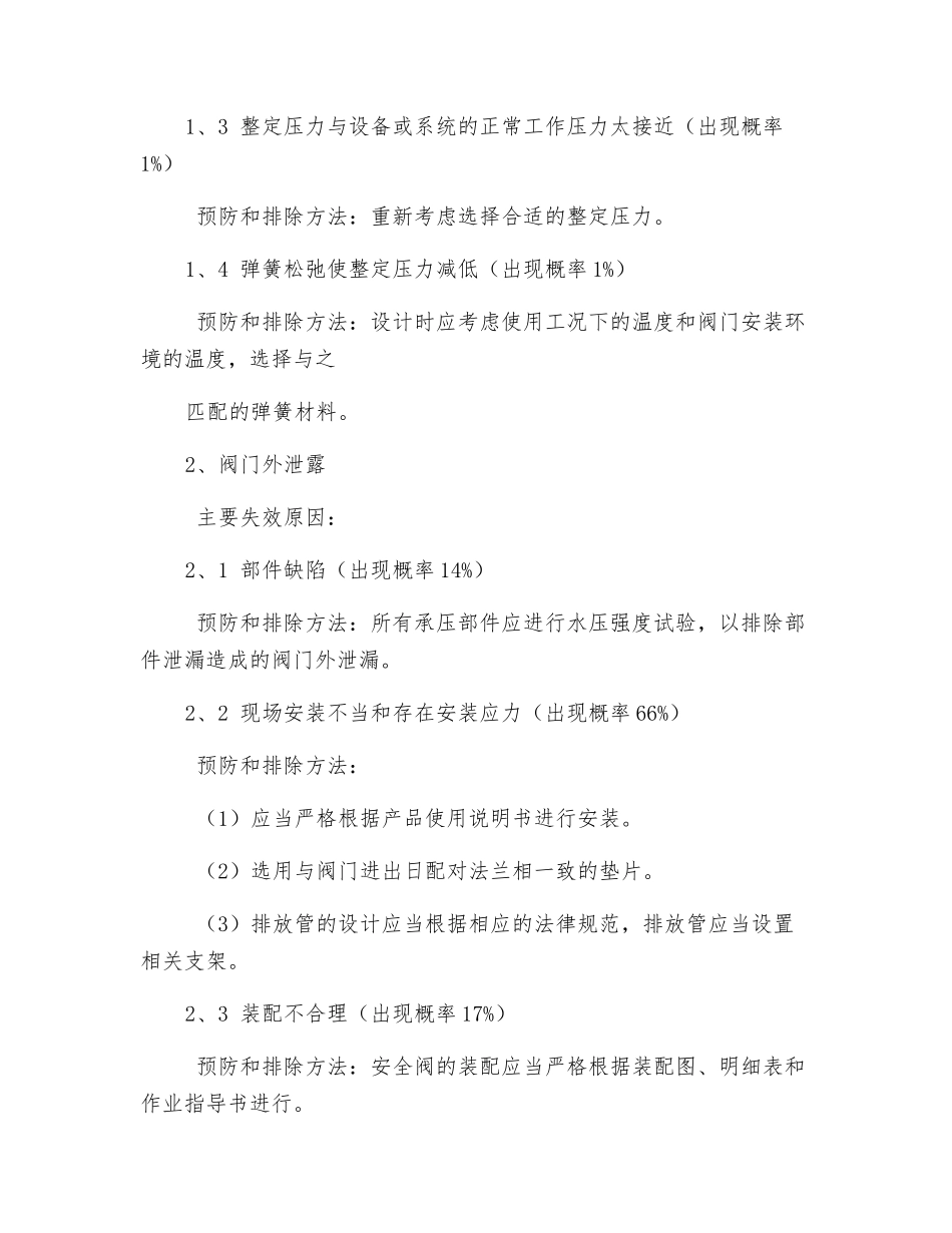 安全阀失效模式的预防和排除_第2页