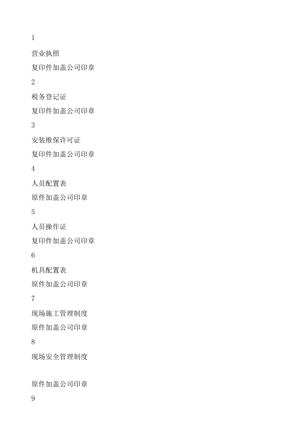 安装队伍审查备案制度_第2页