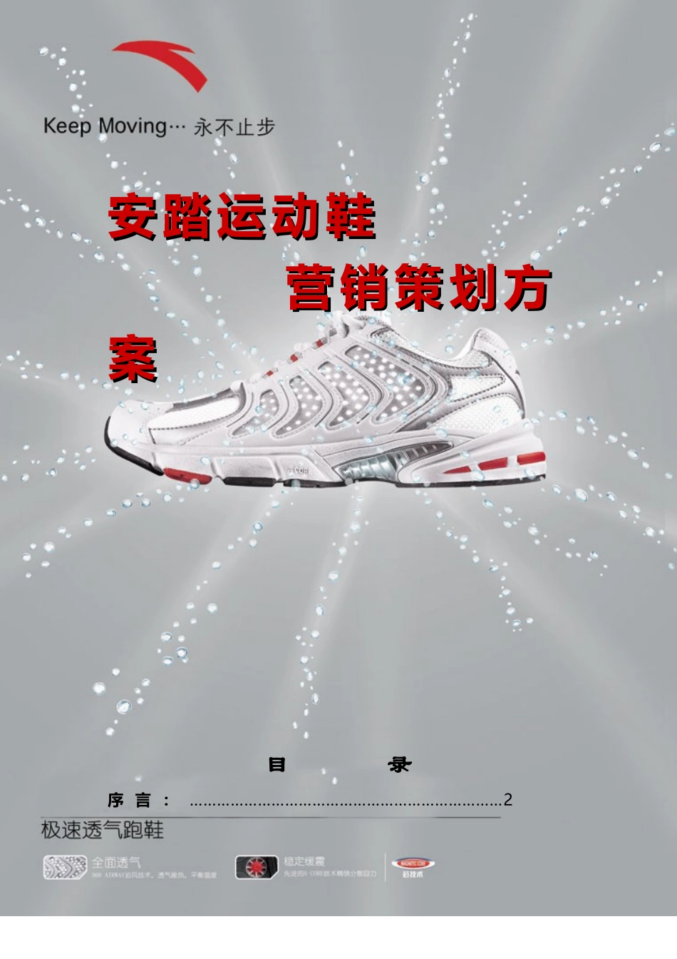 安踏运动鞋市场营销策划方案_第2页
