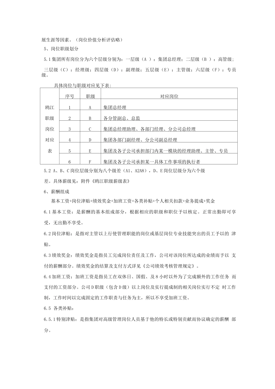 完整薪酬管理制度经典_第3页